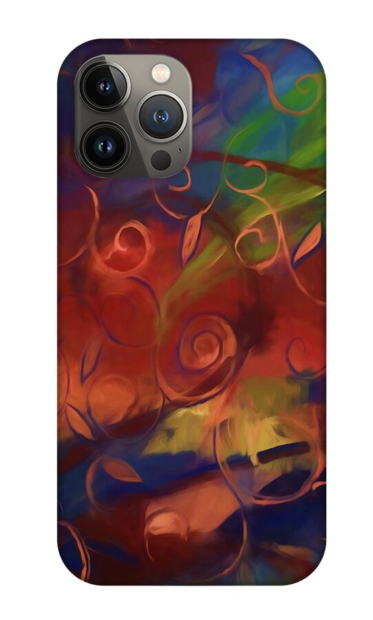 Abstract Fall Swirls - Phone Case