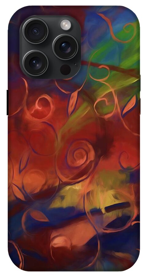 Abstract Fall Swirls - Phone Case