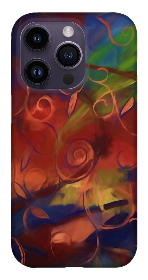 Abstract Fall Swirls - Phone Case