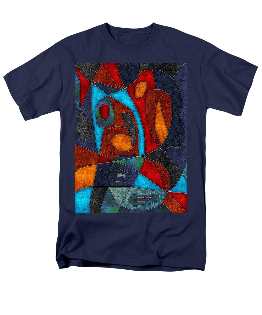 Abstract With Heart - Men's T-Shirt (Regular Fit)