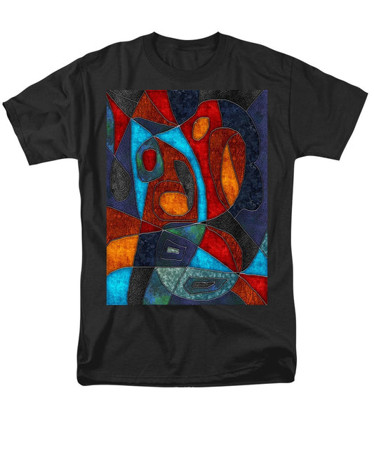 Abstract With Heart - Men's T-Shirt (Regular Fit)