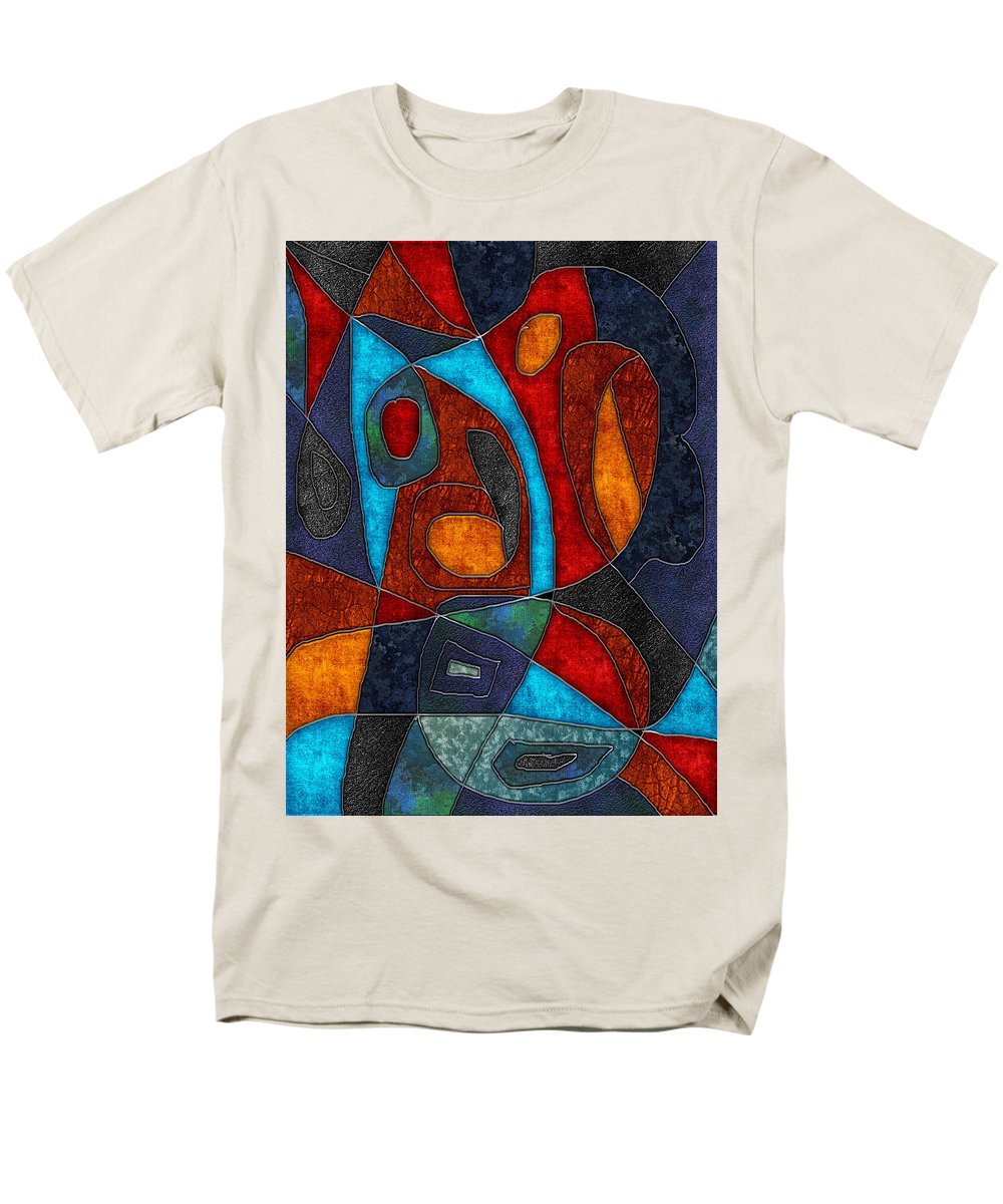 Abstract With Heart - Men's T-Shirt (Regular Fit)