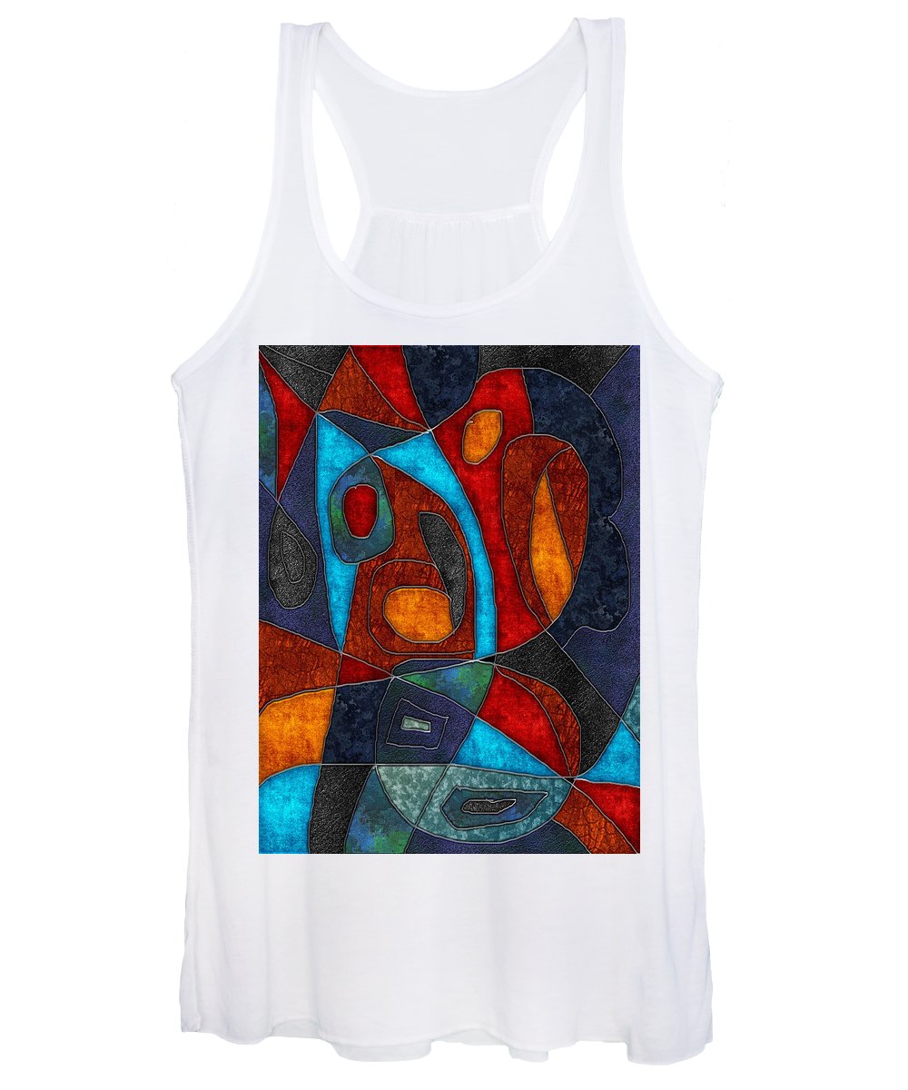 Abstract With Heart - Women's Tank Top