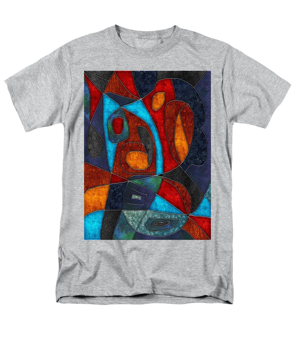 Abstract With Heart - Men's T-Shirt (Regular Fit)