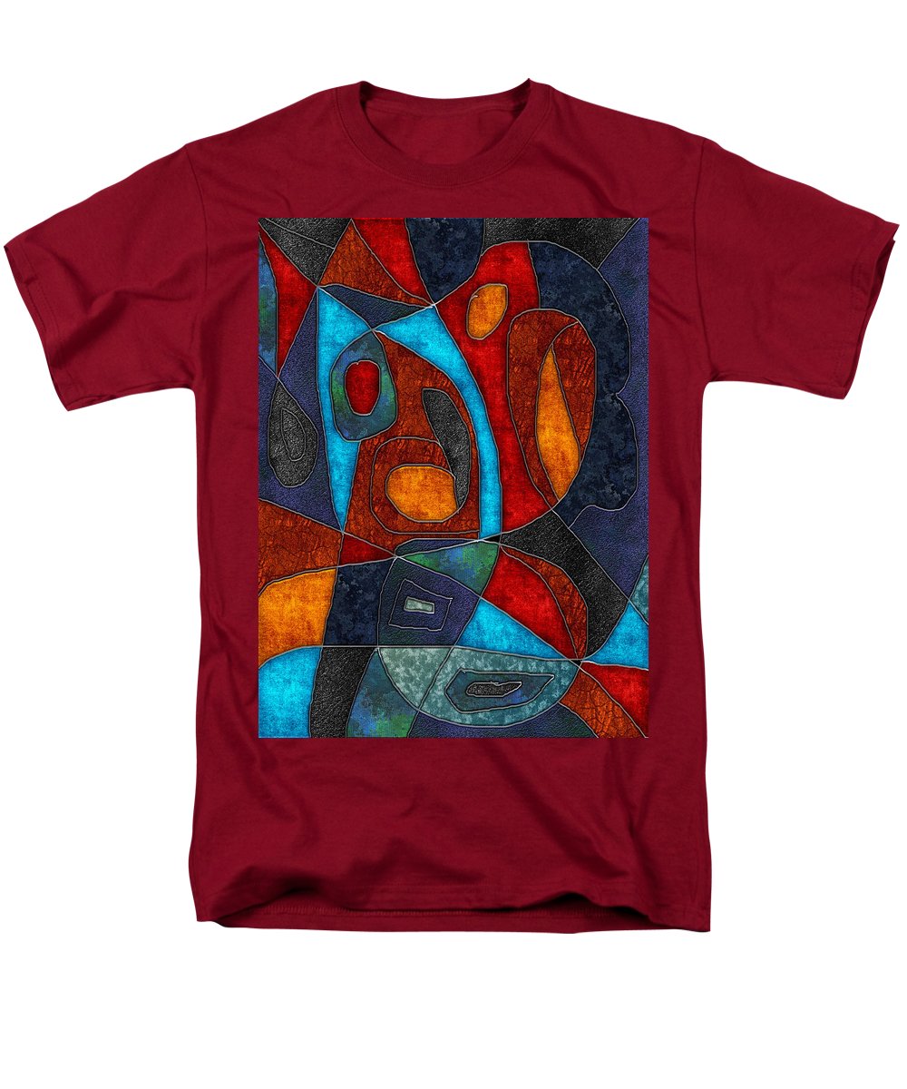 Abstract With Heart - Men's T-Shirt (Regular Fit)