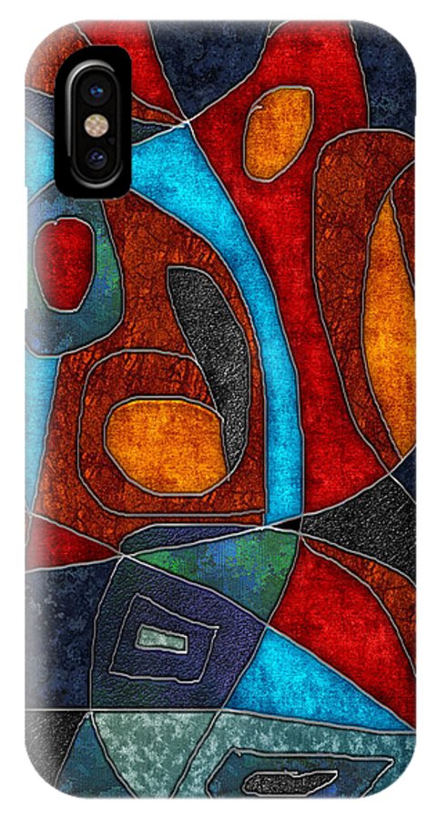 Abstract With Heart - Phone Case