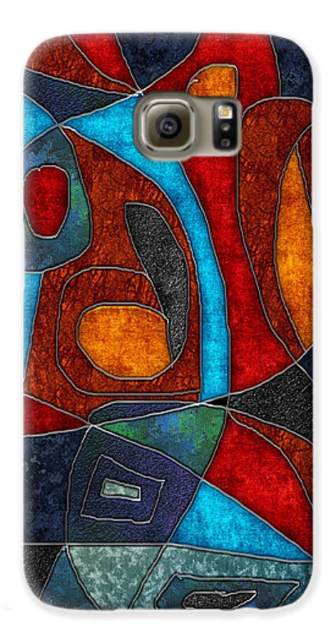 Abstract With Heart - Phone Case