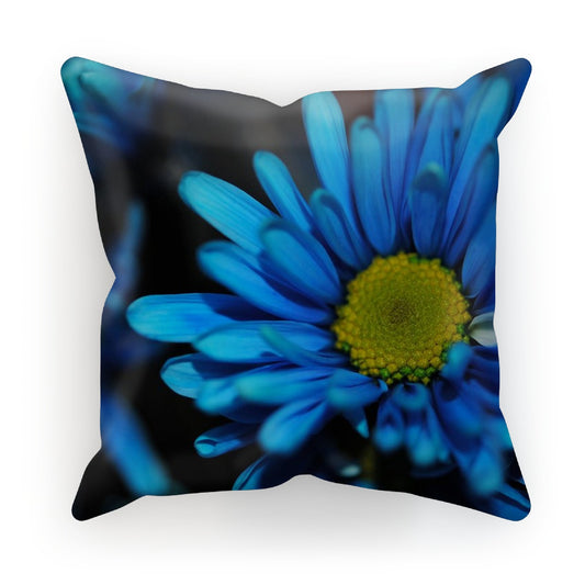 Blue Daisy Cushion