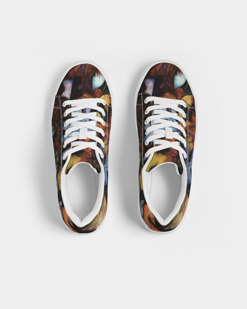 Mid October Leaves Men's Faux-Leather Sneaker