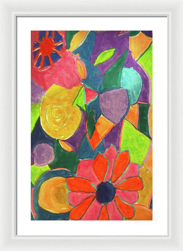 Afternoon Dreams Of Spring - Framed Print