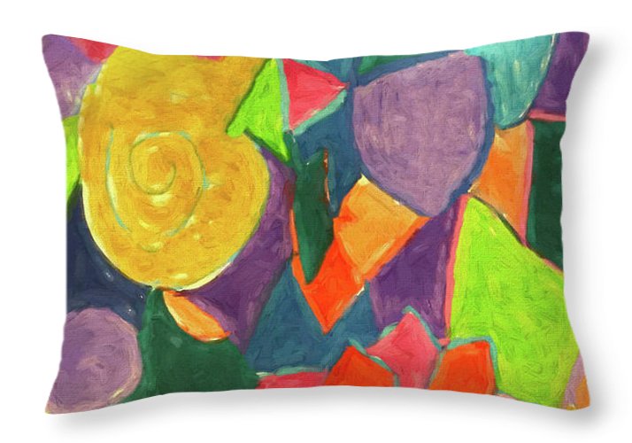 Afternoon Dreams Of Spring - Throw Pillow