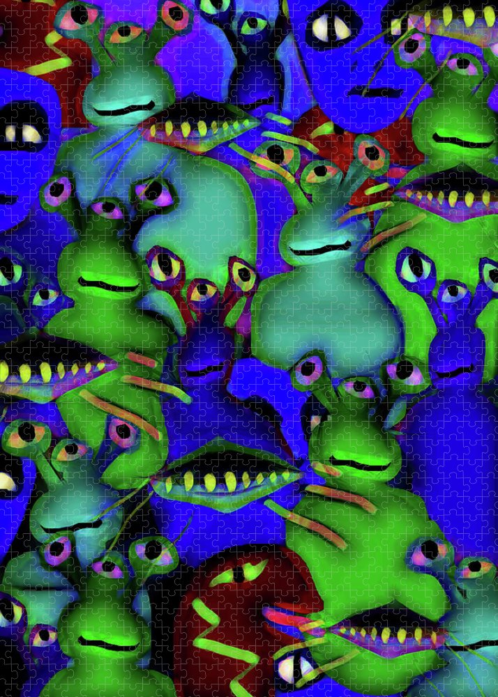 Aliens Collage - Puzzle