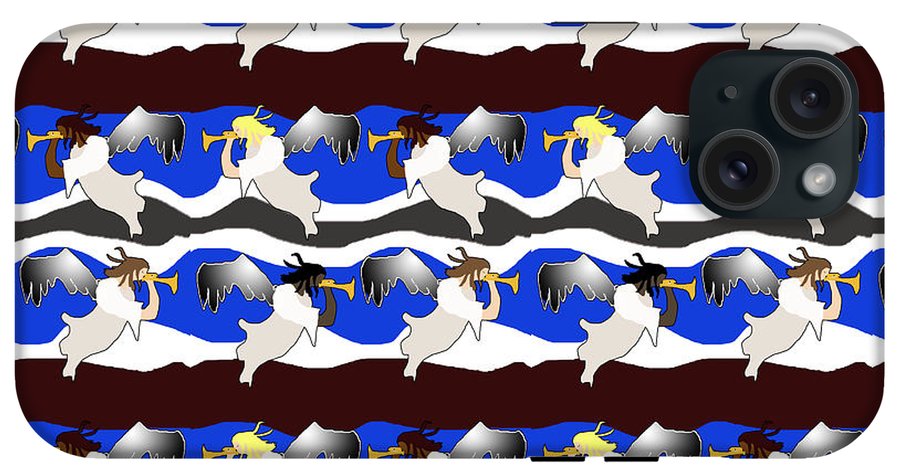 Angels Pattern - Phone Case