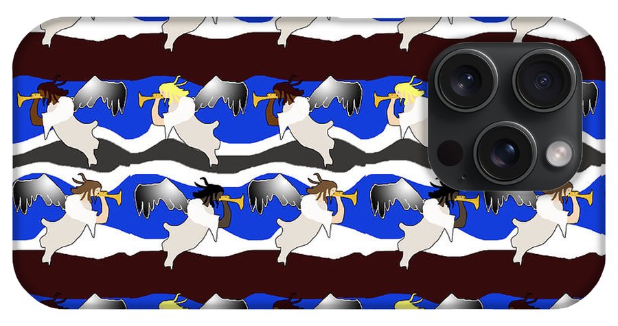 Angels Pattern - Phone Case