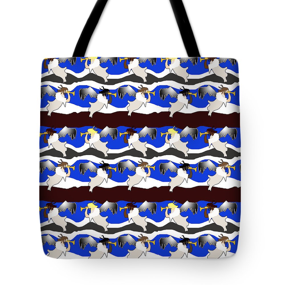 Angels Pattern - Tote Bag
