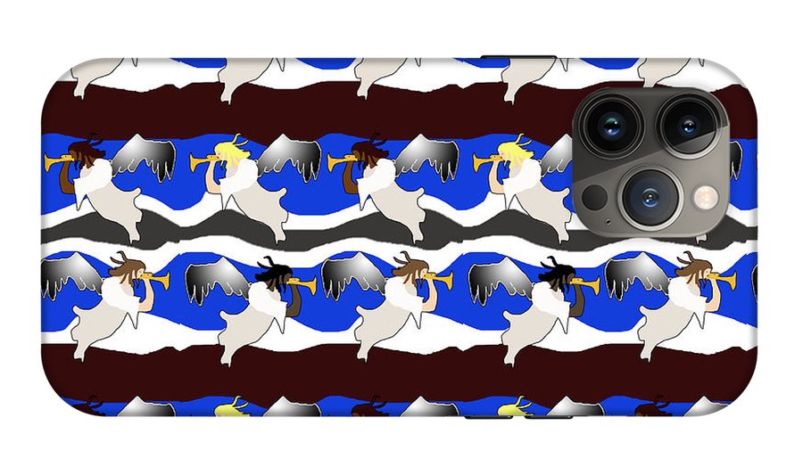 Angels Pattern - Phone Case