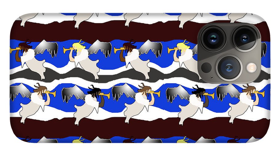 Angels Pattern - Phone Case