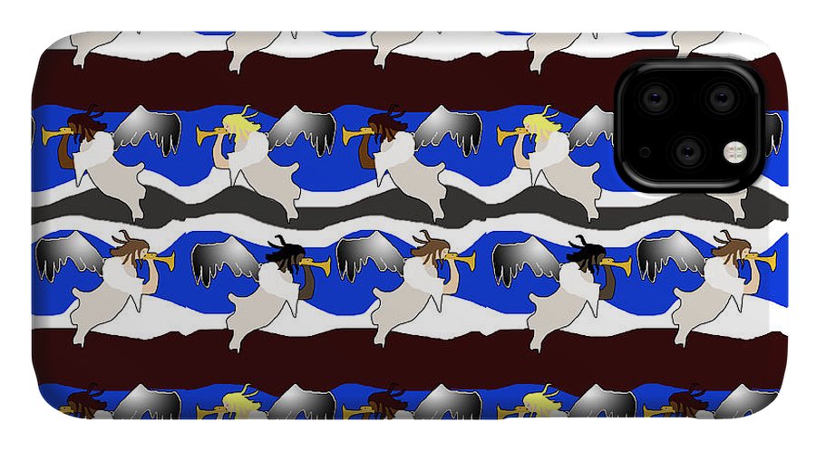 Angels Pattern - Phone Case