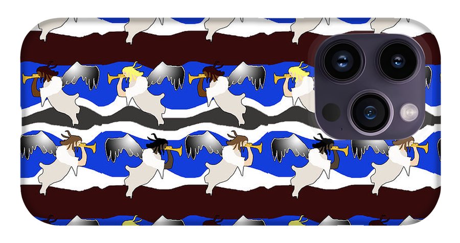 Angels Pattern - Phone Case