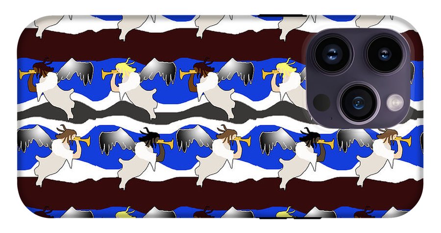 Angels Pattern - Phone Case