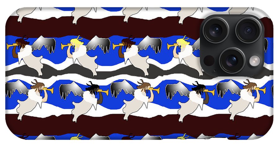 Angels Pattern - Phone Case