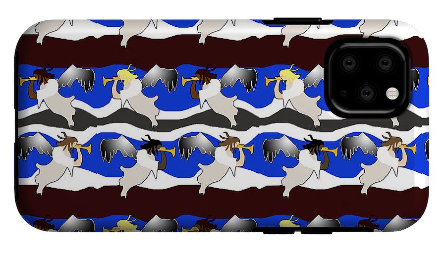 Angels Pattern - Phone Case