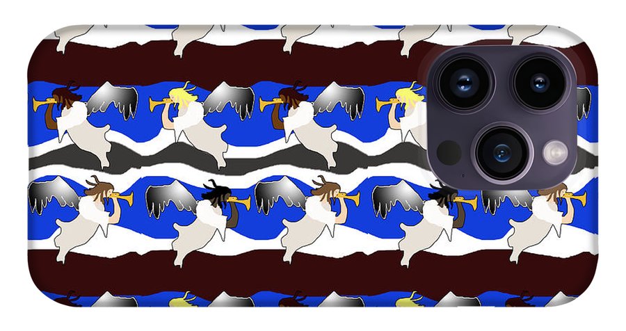 Angels Pattern - Phone Case