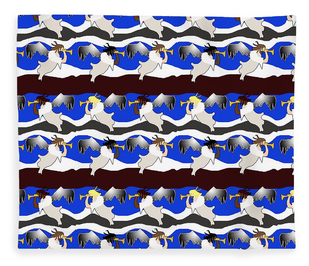 Angels Pattern - Blanket
