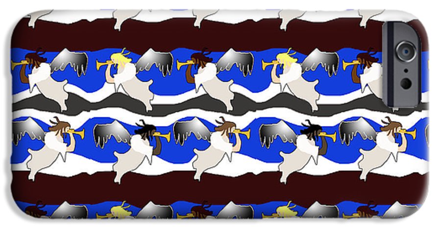 Angels Pattern - Phone Case