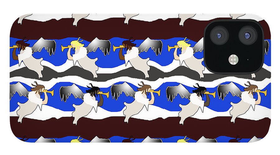 Angels Pattern - Phone Case