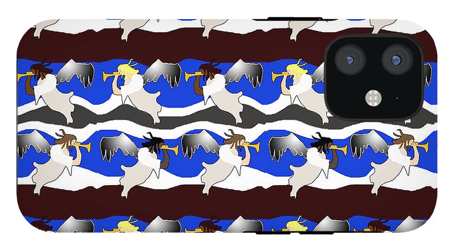 Angels Pattern - Phone Case