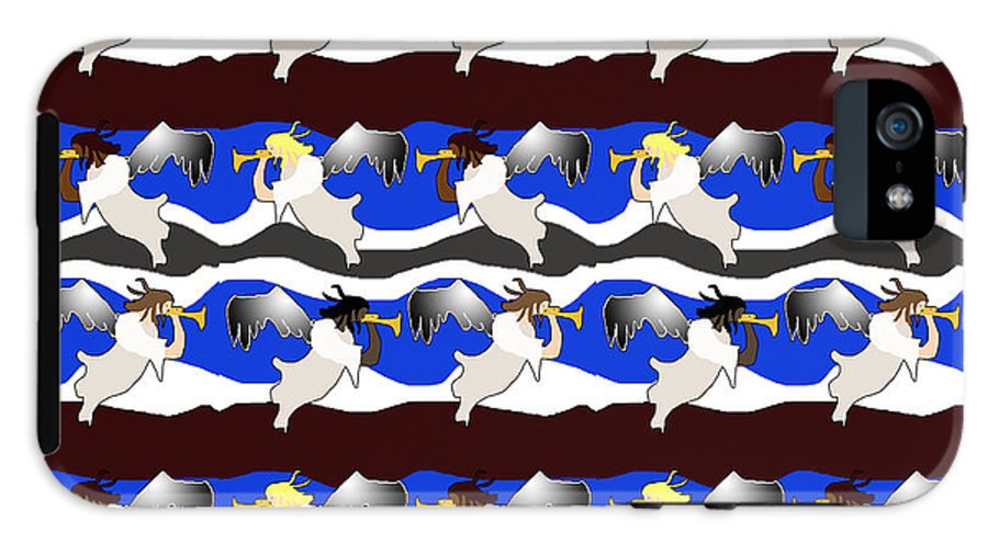 Angels Pattern - Phone Case