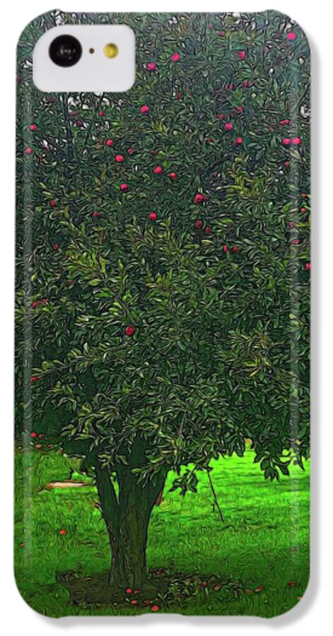 Apple Tree With Red Ripe Apples - Phone Case