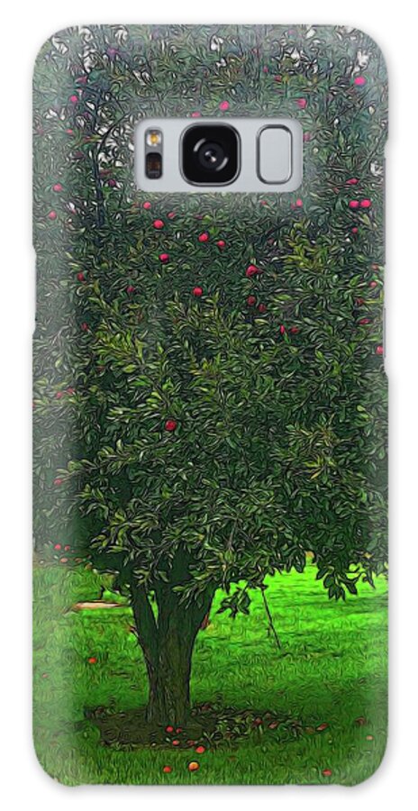 Apple Tree With Red Ripe Apples - Phone Case