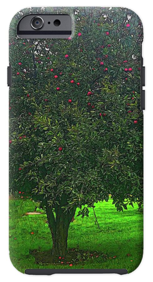 Apple Tree With Red Ripe Apples - Phone Case
