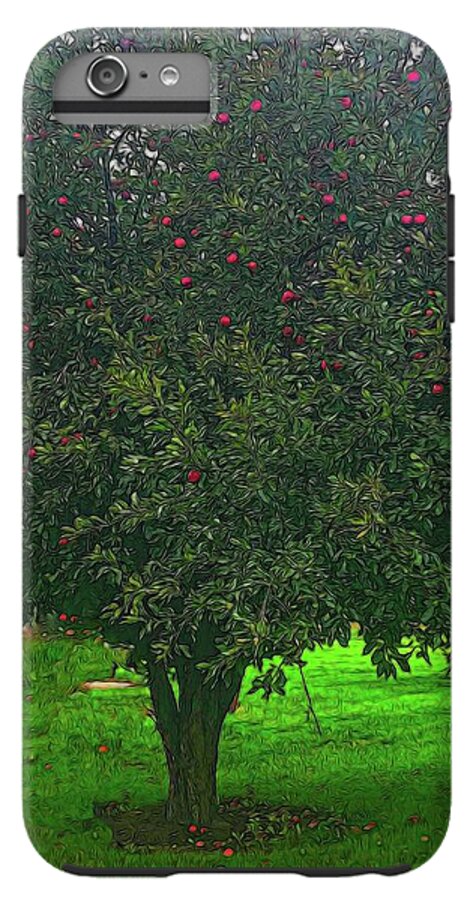 Apple Tree With Red Ripe Apples - Phone Case