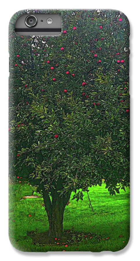 Apple Tree With Red Ripe Apples - Phone Case