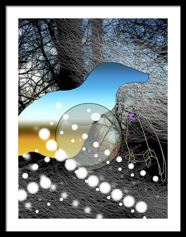 April Evening - Framed Print