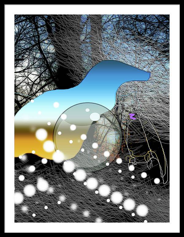 April Evening - Framed Print