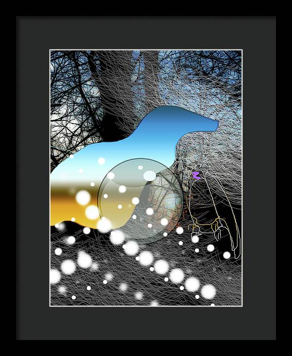 April Evening - Framed Print