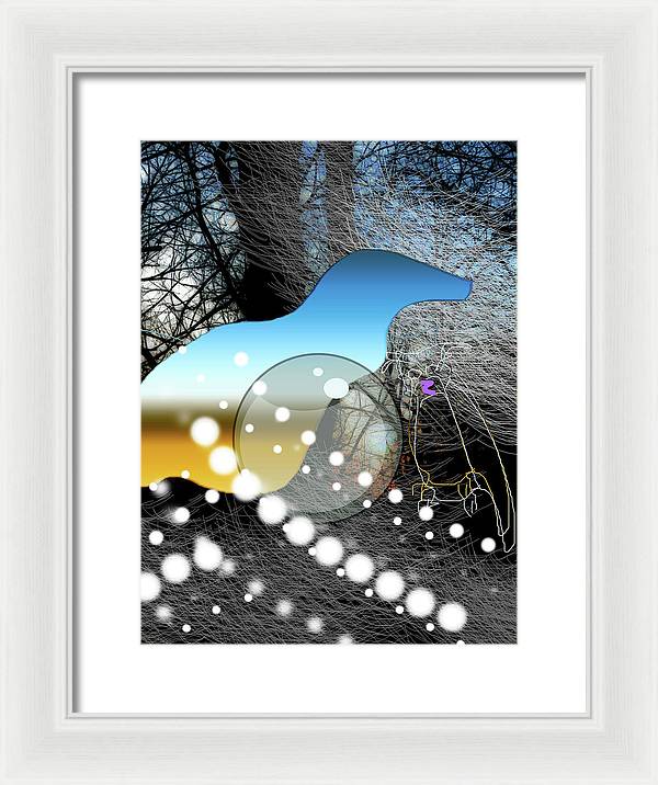 April Evening - Framed Print