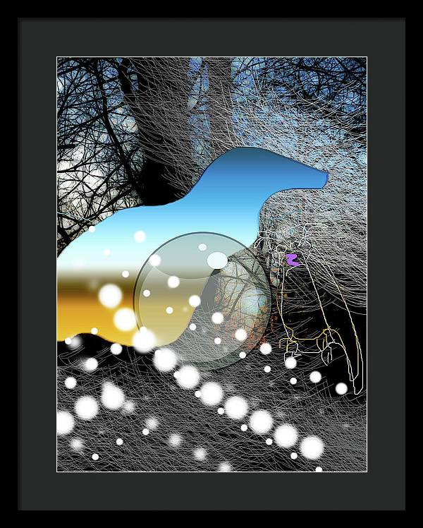 April Evening - Framed Print