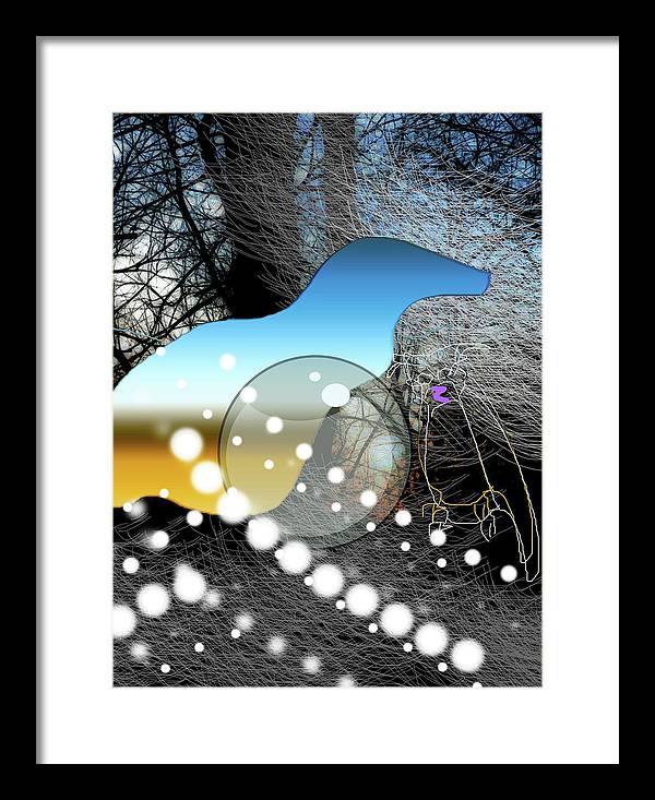 April Evening - Framed Print
