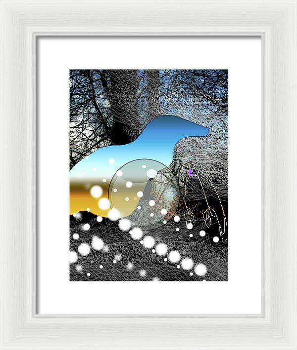 April Evening - Framed Print