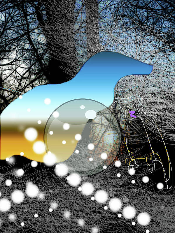 April Evening - Art Print