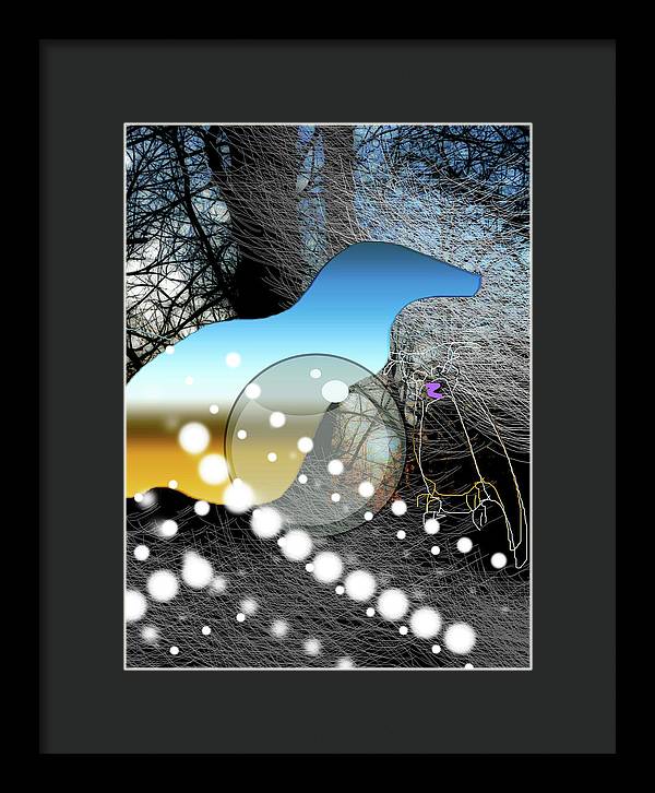 April Evening - Framed Print