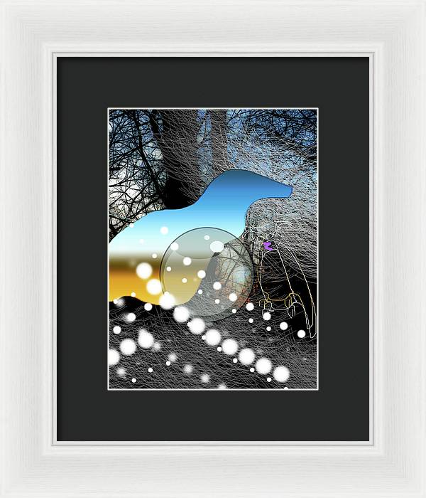 April Evening - Framed Print