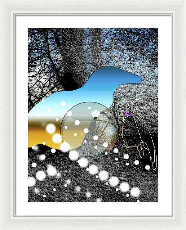 April Evening - Framed Print