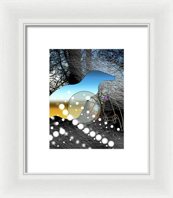 April Evening - Framed Print