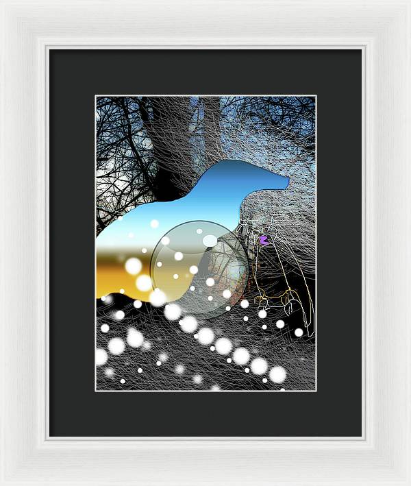 April Evening - Framed Print